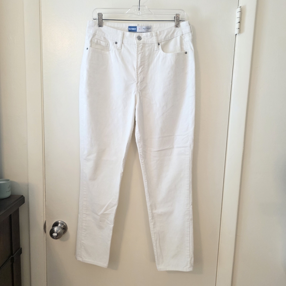 Old Navy Women's Corduroy High Rise OG Straight Ankle Pant